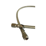 1/2" 37° Swivel Female JIC SS304 Hose PTFE Lined 36" 48" 60" 72" 84" 96"