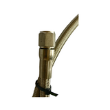 1/2" 37° Swivel Female JIC SS304 Hose PTFE Lined 36" 48" 60" 72" 84" 96"