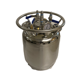 2-2.5lb 10" Stainless Steel 304 Hemispheric Dewaxing Closed Loop Extractor AND Recovery Tank, Splatter Platter, 3x Hoses, Molecular Sieve and Extra set of Gaskets. Nitro Assist Ready PARTS KIT ONLY - ASSEMBLY REQUIRED