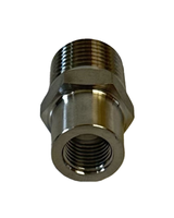 NPT Reducing Fitting Male NPT to Female NPT Stainless Steel External Hex Adapter Fitting