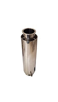 1.5" x 18" Tri-Clamp Dewaxing Open Jacketed Columns