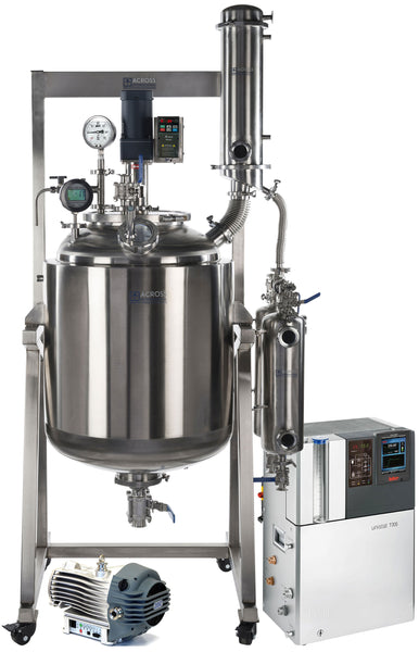 Ai Dual-Jacketed 200L 316L SST Reactor Decarboxylation Package