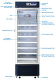 Ai 14 CF 2-8°C Upright Pharmacy Medical Vaccine Refrigerator UL
