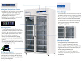 Ai 35 CF 2-8°C Lab Upright Pharmacy Medical Vaccine Refrigerator